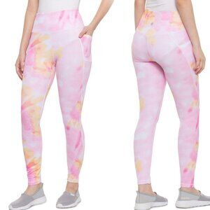 Gottex Women's Rachel Pink Aurora Rib Leggings - NWT